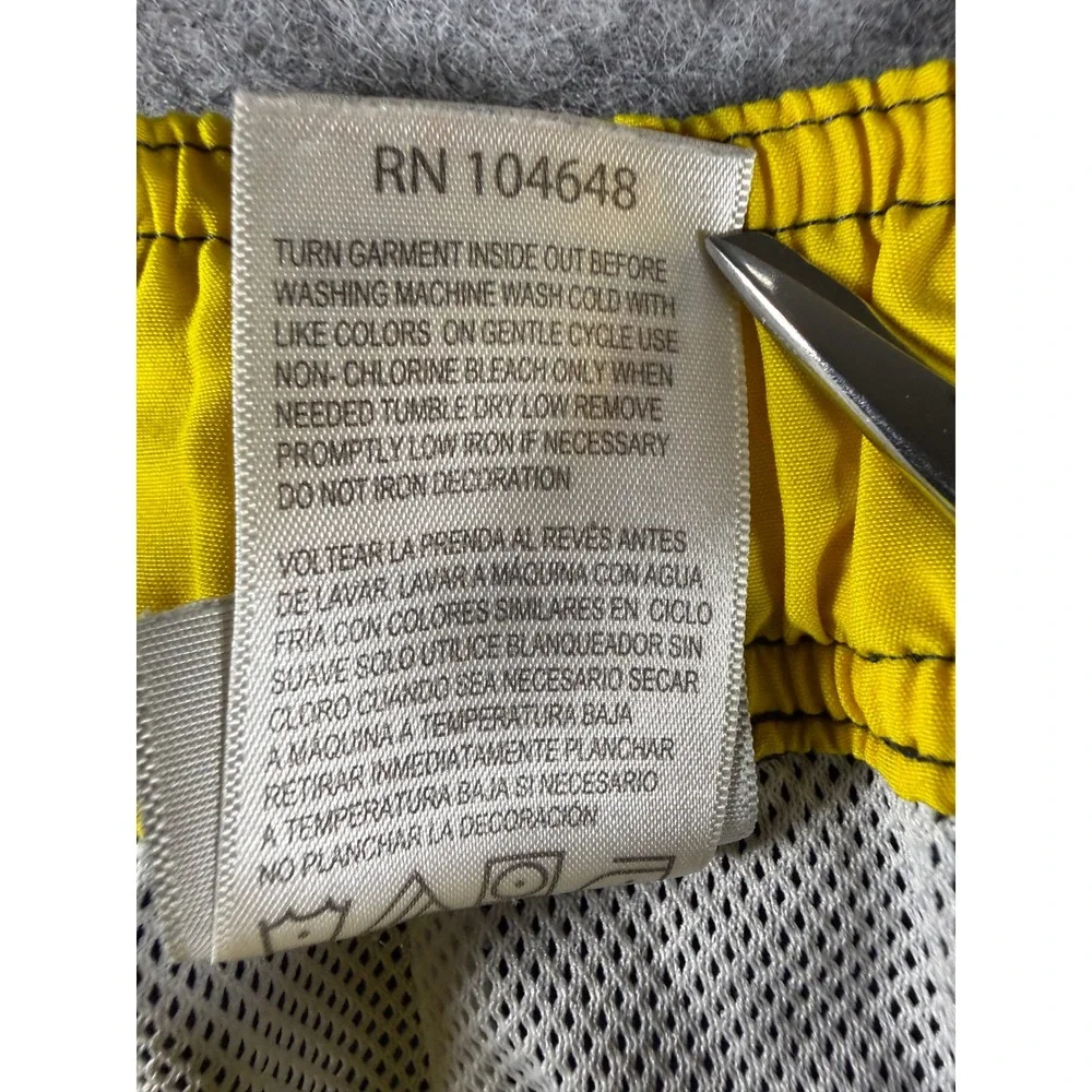 Knights Apparel Michigan Wolverines Swim Trunks Mens LG Navy Blue Board Shorts